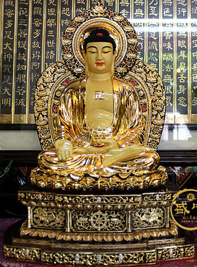 速发铜鎏金佛像五方成 毗卢遮那佛 阿弥陀佛大日如来不空就佛佛宝