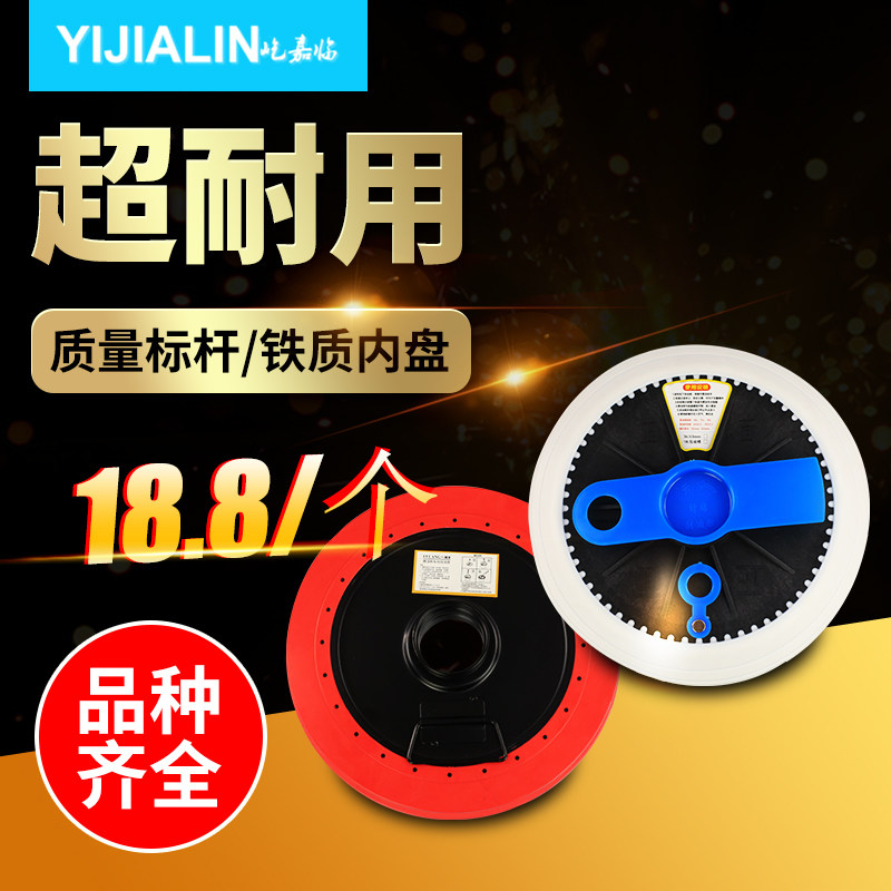 速发新油款黄油桶吸油盘三层刮式送刮油压黄油枪自吸板油盘双接口