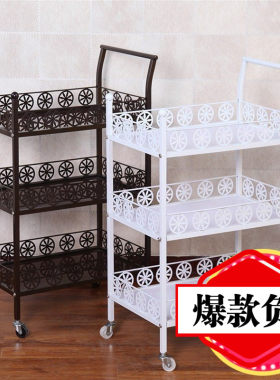 美容院小推车置物架欧式气泡仪器理发店I纹绣美甲铁艺火罐工具包
