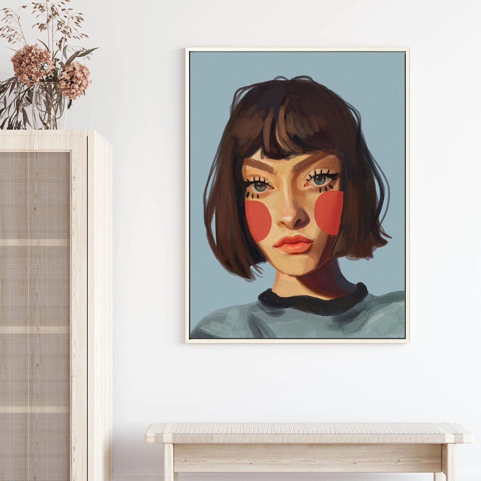 diy数字油彩画人物客厅填色减压打发时间手工手U绘填充涂色油画,家居饰品,DIY/数字油画,淘宝优惠券,粉丝福利购,淘宝优惠卷