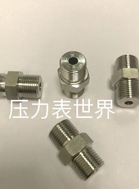 m18x1.5-m18x1.5 不锈钢双外丝连接接头 等径 两边外螺纹m18x1.5
