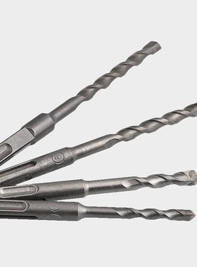 电锤钻头 方柄g/圆 柄冲击钻头 穿墙体水泥 混凝土建工钻头M6M8M2