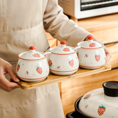 厨房调料罐盐罐家用调味盒组合装 青禾日式 陶瓷调味罐调料盒套x装