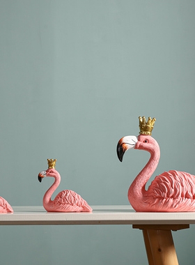 速发火治鸟创意摆件家居装烈品客厅桌面饰愈系少结婚礼物送新人