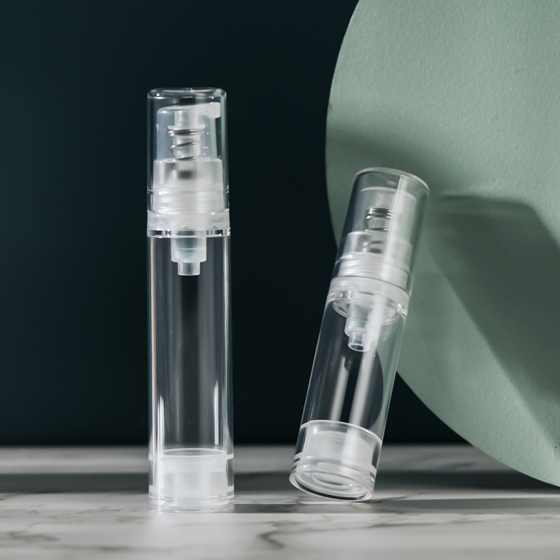 透明真空乳液瓶粉底液分装瓶水乳化妆品小样便携旅行空瓶按压瓶