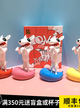 招财狗李承久《无处不爱》艺术品雕塑摆J件装饰品开业生日礼品礼