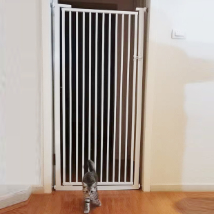 免打孔宠物围栏门栏挡拦防猫咪A狗狗防护栏杆隔离栅栏防跳室内笼