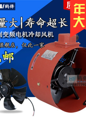 G160 G180 变频调速电机专用轴流通风机G160A G180A G180B