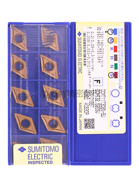 日本住友数控刀片 DCMT11T308N-SU AC830P 加工钢件