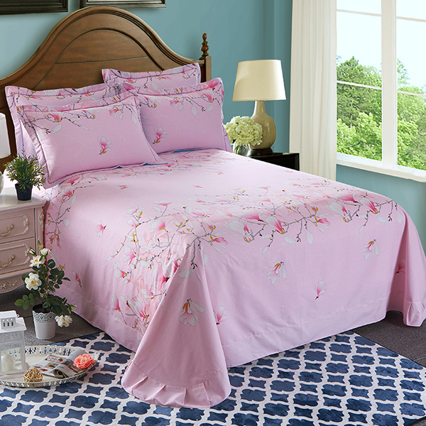 加厚纯棉床单单人学生小床1.2 1.5 1.8 2.0x2.2米床磨毛全棉秋冬