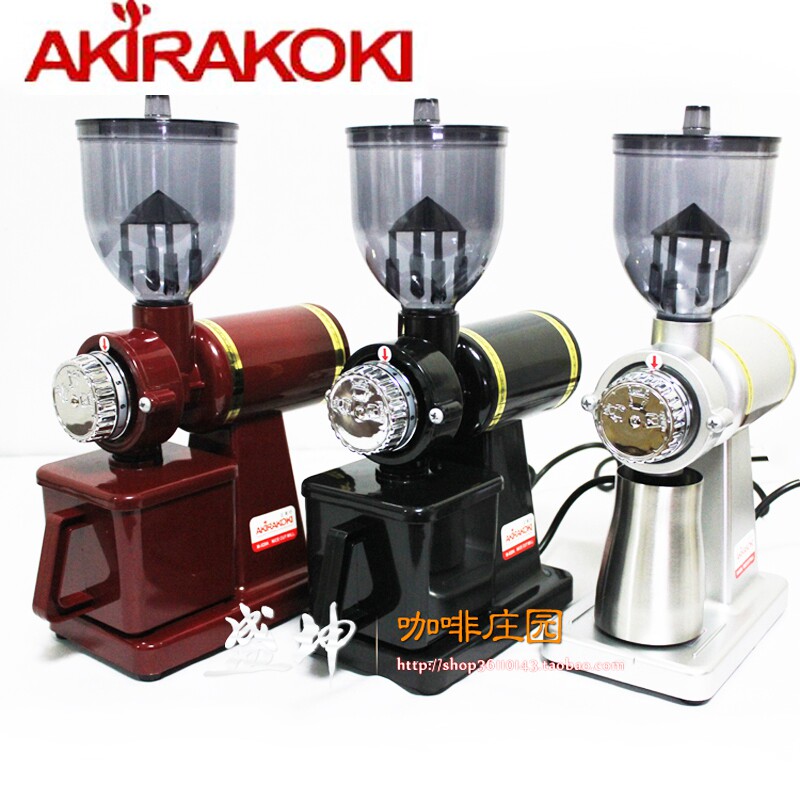台湾AKIRA正晃行M520A小飞鹰磨豆机家用商用电动咖啡研磨机磨豆器