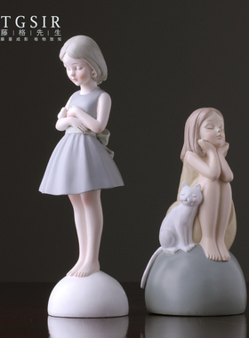 优选ins少女心小女孩创意可爱书桌面摆件房间客厅家居装饰品摆设