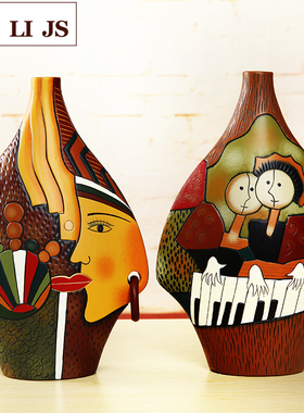 优选创意酒柜装饰品摆件客厅丽江云南民族风特色工艺品家居电视柜