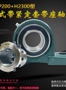 带紧定套立式外球面轴承UKP305 306 307 308 309 310 311 312 313