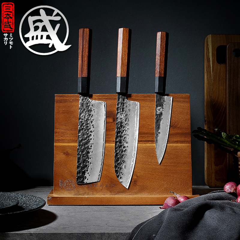 相思木 强磁刀架刀座家居厨房用品 家用 菜刀菜板刀具 置物架收纳