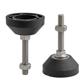 不锈钢地脚螺丝 尼龙脚杯底盘 43塑料家具底座M6M8M10M12