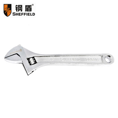 钢盾 重型络钒钢活扳手 S016906--S016908/S016910/S016912