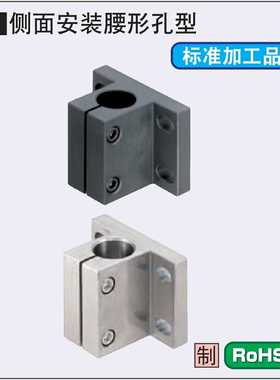 底座用支架 侧面安装腰孔CLNB CLNM CLNA CLNS20/25/30/35/40/50