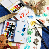 分装 杂物堆 水彩永山裕子配色大师级色装