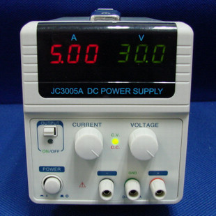 【杭州精测直流稳压电源JC3005A 【30V 5A 带输出开关