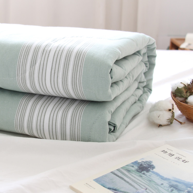 鲁居士老粗布f秋冬被子可水洗加厚款布料单双人冬天被冬季学生,床上用品,化纤被,淘宝优惠券,粉丝福利购,淘宝优惠卷