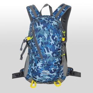 登山包户外背包双肩男防水超轻迷彩徒步轻便旅行骑行运动女小30升