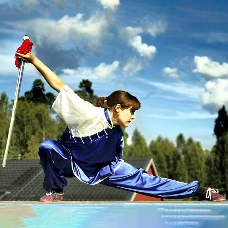 表演服儿童武术服男童竞赛表演武术服男F武术服男款太极服女2025