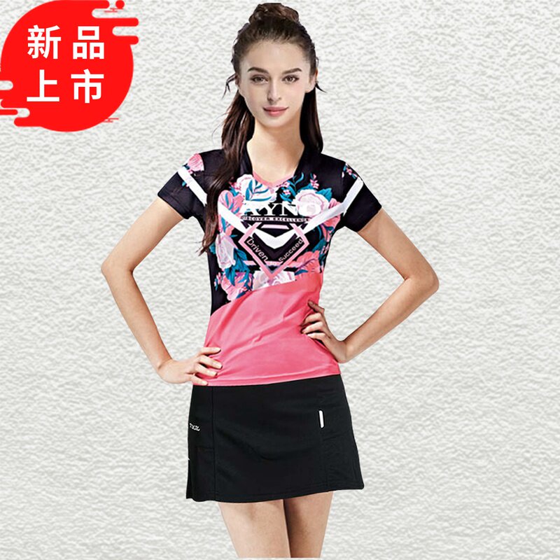 羽毛球套装女佩夏季极男比赛时尚新款运动大码健身网排跑步服