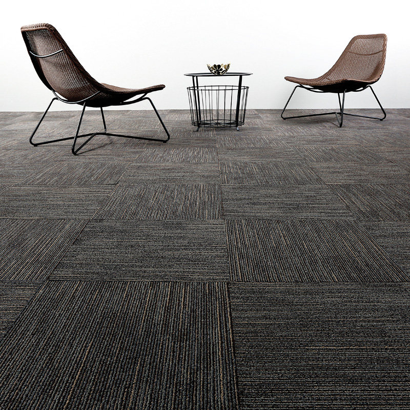 商用写字楼公司办公室地毯50x50拼接方块大面积满铺卧室房间