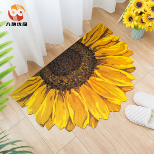 进门口垫地垫玄关家用入户好打理橡I胶花型踩脚垫卫浴吸水防 新款