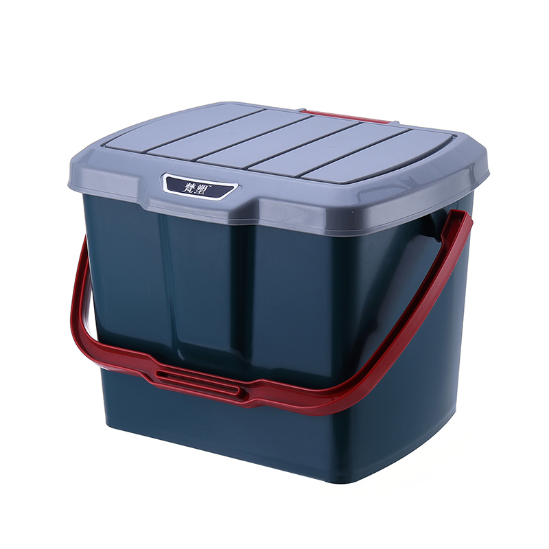 剧组用多用桶手提收纳桶方桶钓鱼桶可坐凳加厚塑料野餐洗车桶大号