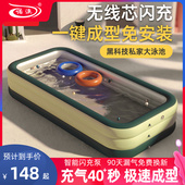 充气游泳池家用游泳桶宝宝儿童家庭洗澡水池大人小孩泳池