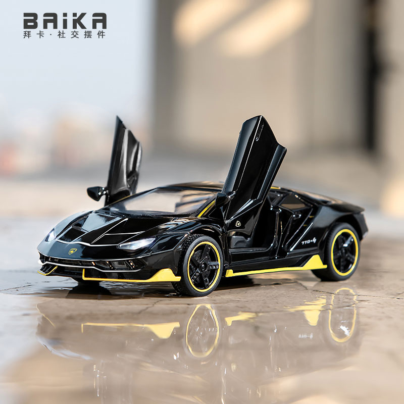 合金车模高端摆件汽车中控台车载车内装饰品车上装饰品2021新款男