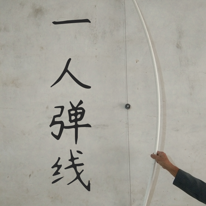 弹线墨斗单人划线工具墙壁开槽划线一人弹线器