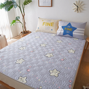 纯棉床垫可折叠软垫夏天可机洗全棉床铺垫子薄床褥垫被四季款防滑