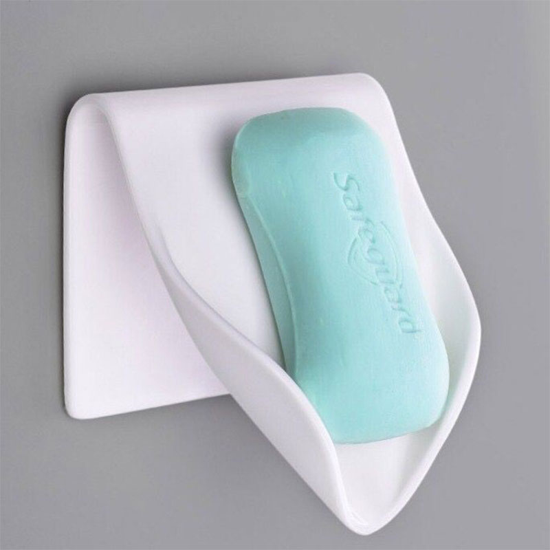 肥皂盒吸盘壁挂沥水免打孔粘贴式北欧个性创意多功能时尚香皂盒架