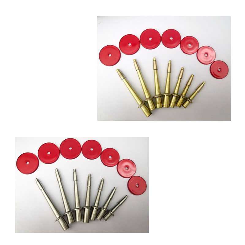 白铜唢呐芯子引子信子黄铜唢呐芯子 吹嘴 吹头直头带塑料气盘包邮