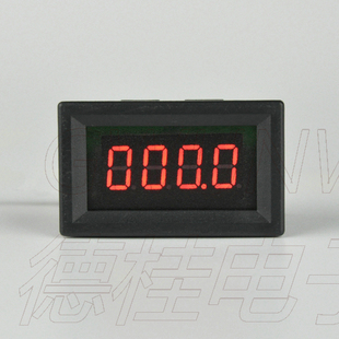 四位0.36寸高精度电压表数显高压 BY436VG 1000V 999.9V 直流