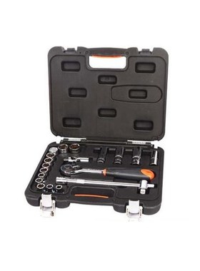 钢盾S010020 20件套12.5MM系列公制组套 机修汽修工具套装