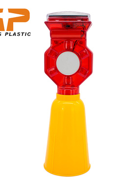 SP AB-SU150C LED太阳能警示灯 路锥路障闪灯 光控警示灯