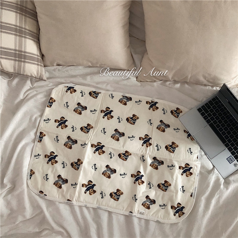 *漂亮的小姨妈*可爱姨妈垫宿舍月经垫纯棉可洗生理期防漏隔尿床垫