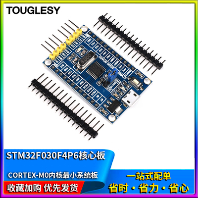 STM32F030F4P6核心板  单片机开发板 CORTEX-M0内核最小系统板