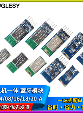 BT04/08/16/18/20-A主从机一体 BLE5.0蓝牙模块 2.4g无线串口透传