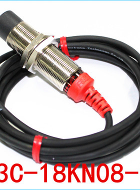 F&C嘉准M18接近开关F3C-18KN08-N/N2/P/P2 R2M三线NPN常开常闭PNP