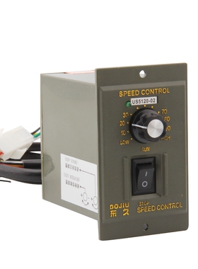 120W减速电机调速器 US-52 交流电机调速器 220v减速器US5120-02