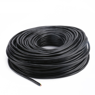 国标电焊机RVV电缆线电力电工防水绝缘铜芯高压3芯2.5平方家用