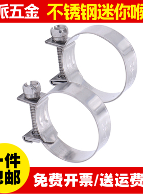 304不锈钢/铁镀锌迷你强力箍喉箍卡箍抱箍小卡箍汽车fsae油管卡箍