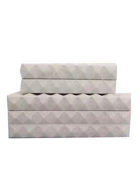 新中式创意家居样l板房软装饰品摆件客厅卧室收纳首饰盒工艺品摆