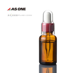 棕滴瓶100ml 便携精油瓶棕色胶头滴瓶吸管瓶饵料调剂瓶进口ASONE