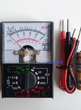 指针式万用表MF110A小型便携机械教学生实验家用电工万能表测量仪